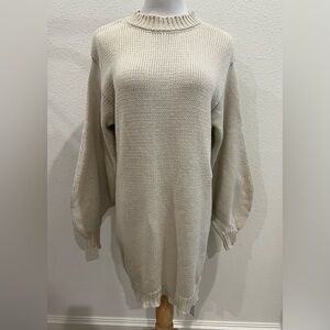 NEW Princess Polly Women’s Harmony Knit Sweater Mini Dress Tunic Sz 0 Balloon